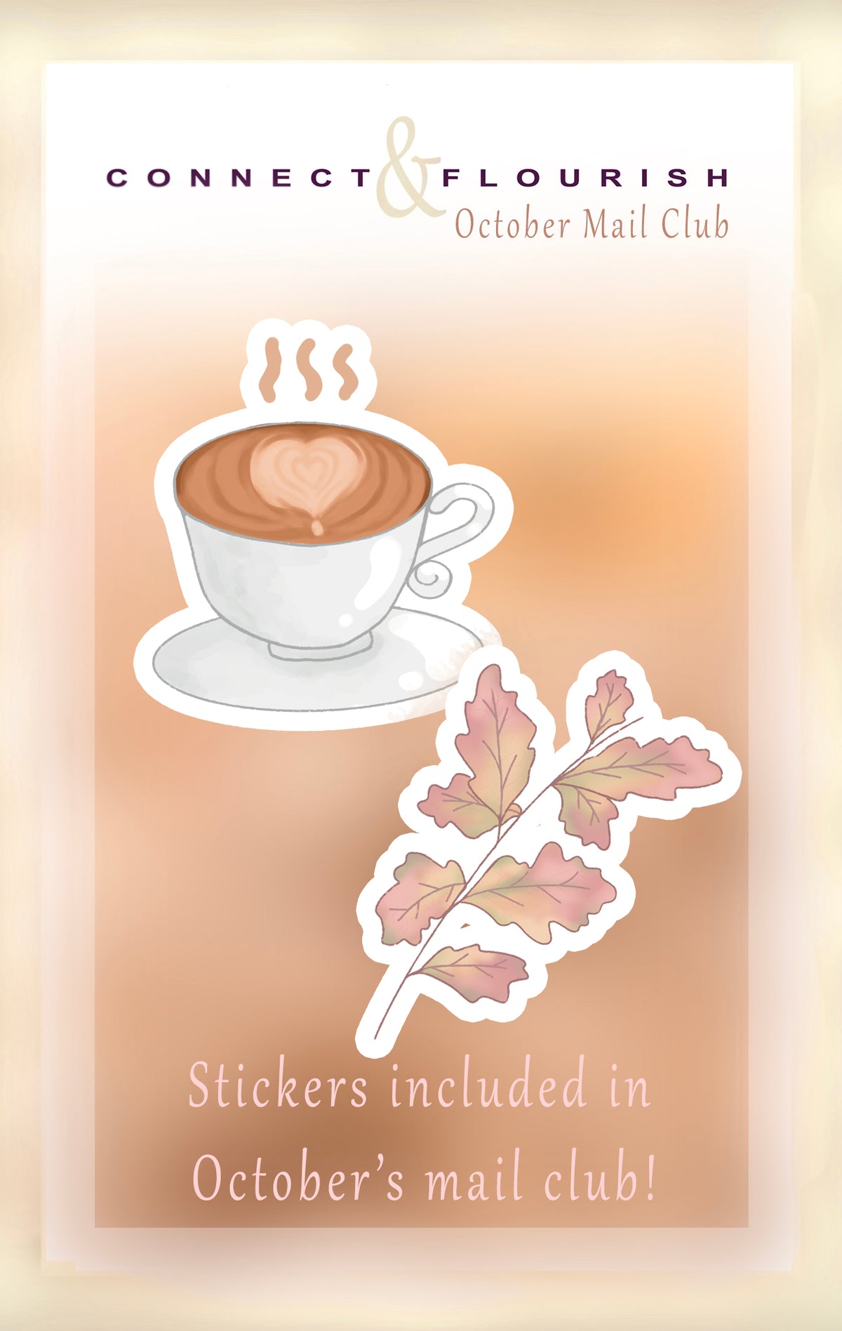 Connect & Flourish - A Monthly Art & Connection Mail Club